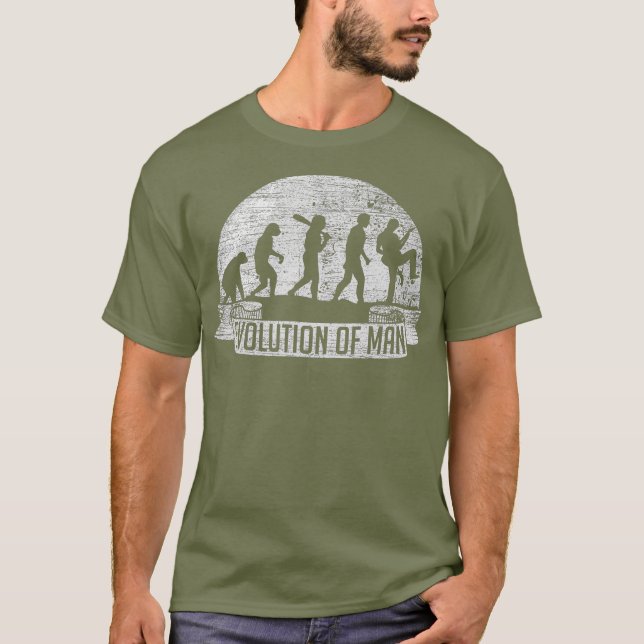 T-shirt Guitare de l'évolution (Devant)