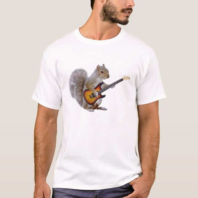 T-shirt Guitare d'écureuil (Devant)