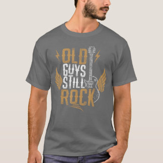 T-shirt Guitare électrique Old Guys Still Rock fille vint