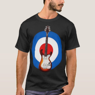 T-shirt Guitare électronique Rocker
