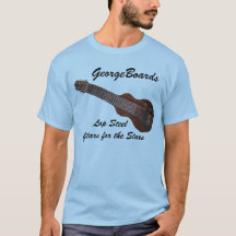 T-shirt Guitare en acier de George Boards