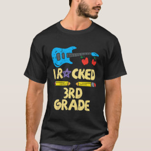 T-shirt Guitare Enfants Je Faisais Du Rock En 3e Dernière 