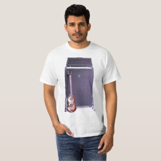 T-SHIRT GUITARE ET AMP BASES ICONIQUES