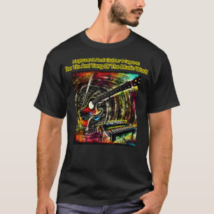 T-shirt Guitare et claviers Le Yin et le Yang de la musiqu