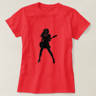 T-shirt Guitare Girl