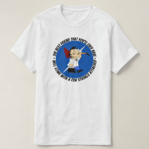 T-shirt Guitare Joueur Meilleur Ami Sur La Route Guitarist