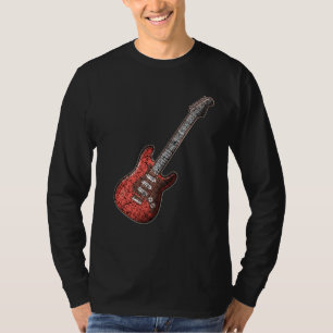 T-shirt Guitare Lover  Cadeau Guitar Player