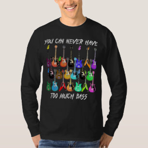 T-shirt Guitare Lover Vous Ne Pouvez Jamais Être Obligé