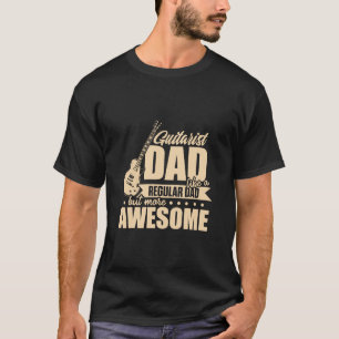 T-shirt Guitare - Mens Guitariste Papa Awesome Guitare Jou