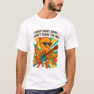 T-Shirt Guitare Pieuvre