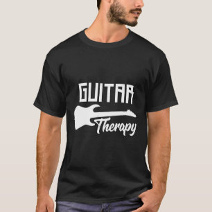 T-shirt Guitare Thérapie Hommes Femmes Enfants