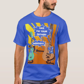 T-shirt Guitare Uke Je suis Votre Père Fête des pères Guit
