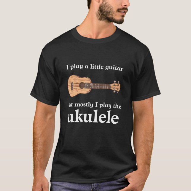 T-shirt Guitare Ukulele Little (Devant)