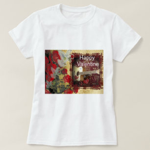T-shirt Guitare vintage : Jour de la Saint-Valentin pour l