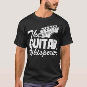 T-shirt Guitare Whisperer Guitariste Vintage Papa Mens Gu
