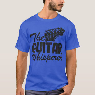 T-shirt Guitare Whisperer Guitariste Vintage Papa Mens Gu