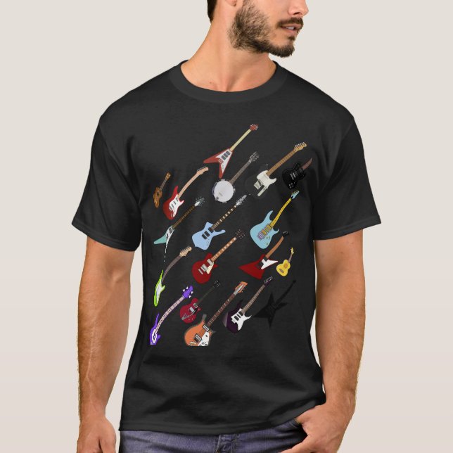 T-shirt Guitares (Devant)