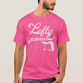 T-shirt Guitariste à gauche Lecteur de guitare à gauche Re