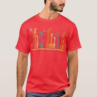 T-shirt Guitariste Mère Meilleure maman Toujours Guitare M