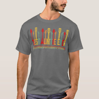 T-shirt Guitariste Mère Meilleure Tante Jamais Guitare Mèr