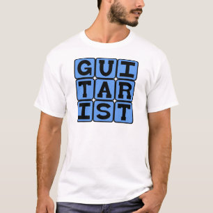 T-shirt Guitariste, Musicien à cordes