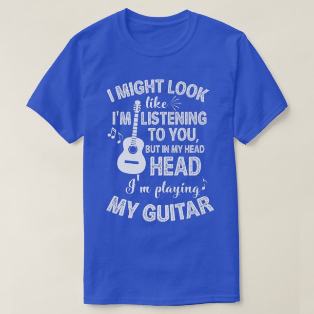 T-shirt GuitaristeMusiqueGuitareGuitariste Premium (Design devant)