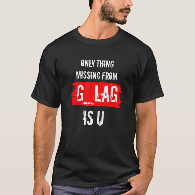 T-shirt Gulag Gamer Saying Duty Call Gaming Warzone Gamer (Devant)