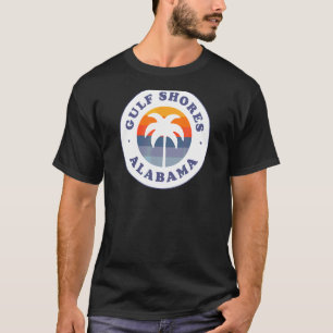T-shirt Gulf Shores Beach Alabama Al Gulf Coast Souvenir V