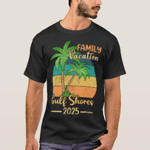T-shirt Gulf Shores Beach Alabama Famille Vacances 2025 So