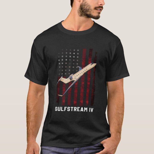 T-shirt Gulfstream Iv Gulfstream 4 Gulfstream G Iv G4 Jet (Devant)
