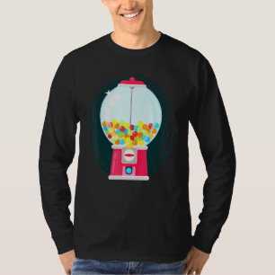 T-shirt Gumball Machine Candy Distributeur Sucres Candy