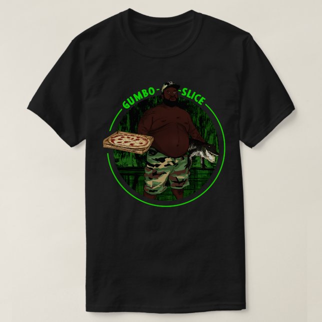 T-shirt Gumbo Slice (Design devant)