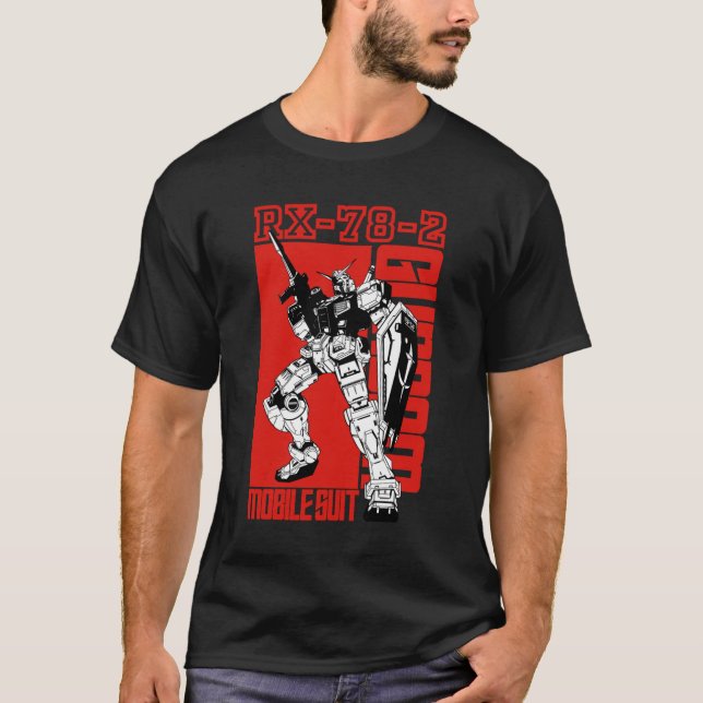 T-shirt Gundam RX-78-2 (Devant)