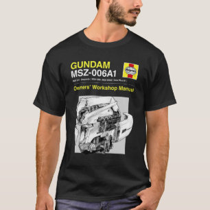 T-shirt Gundam Zeta Plus - Manuel du propriétaire Essentie