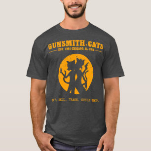 T-shirt Gunsmith Chats Shop orange