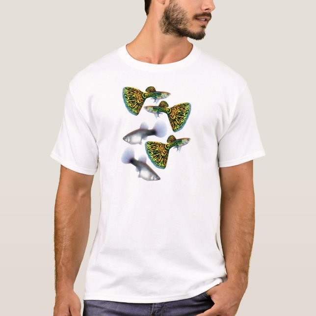 T-shirt Guppys de rose des vents (Devant)