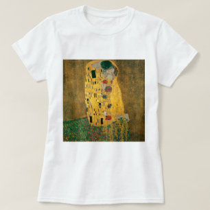T-shirt Gustav Klimt La Galerie du baiser (Amoureux) HD Vi