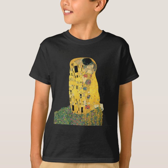 T-shirt Gustav Klimt - le baiser (Devant)