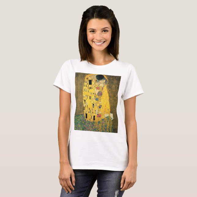 T-shirt GUSTAV KLIMT - Le baiser 1907 (Devant entier)