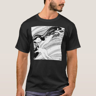 T-shirt Gustav Klimt - Poisson Sang Surreal Art Japonais