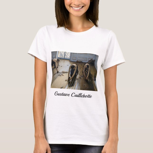 T-shirt Gustave Caillebotte - Les Graveuses (Devant)