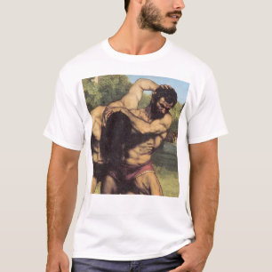 T-shirt Gustave Courbet, les lutteurs