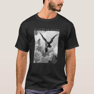 T-shirt Gustave Dor Dante et l'Aigle Art pour les artistes
