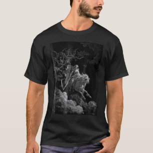 T-shirt Gustave Dore La Mort sur le cheval pâle Impressio