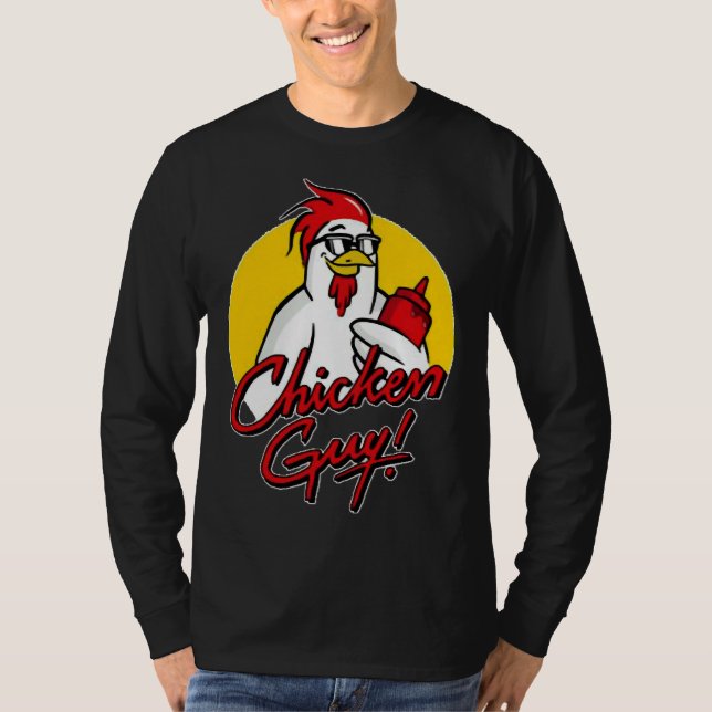T-shirt Guy Fieri Chicken Guy Fieri Chick (Devant)