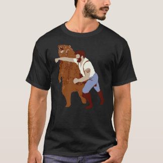 T-shirt Guy Punching Bear (3)