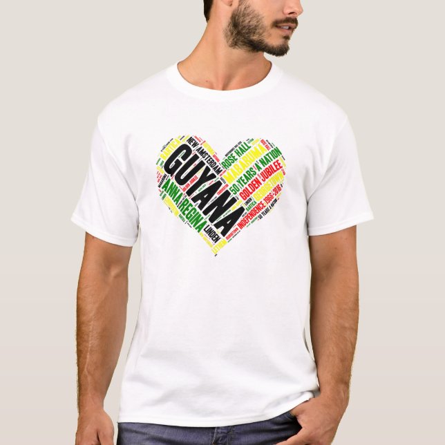 T-shirt Guyana Independence Celebration T Shirt (Devant)
