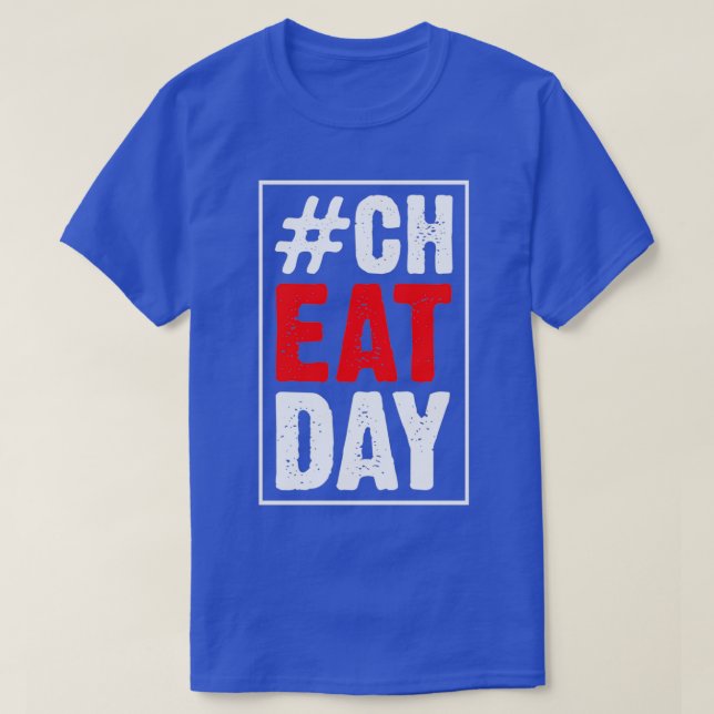 T-shirt Gym amusant Jour de la Cheat Carbes malsaines Entr (Design devant)