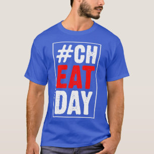 T-shirt Gym amusant Jour de la Cheat Carbes malsaines Entr