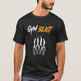 T-shirt Gym Beast Bodybuilding Poids Levant